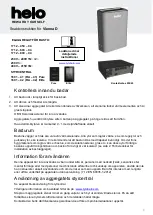 Preview for 7 page of Helo Vienna D Product Manual