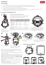 Предварительный просмотр 2 страницы HELVAR 314 Tilting Installation Manual