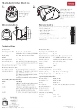 Предварительный просмотр 3 страницы HELVAR 314 Tilting Installation Manual