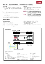 Предварительный просмотр 3 страницы HELVAR Digidim DALI 478 Installation And User Manual