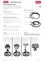 Preview for 1 page of HELVAR DIGIDIM EnOcean 434 Installation Manual