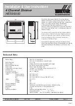 HELVAR HES99300 Installation Instructions Manual предпросмотр