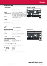 Предварительный просмотр 2 страницы HELVAR Imagine 920 Installation Manual