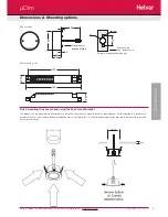 Предварительный просмотр 9 страницы HELVAR mDim series User Manual