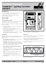 Предварительный просмотр 1 страницы HELVAR SCENESET HES91010 Installation Instructions