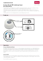 HELVAR SS-PIR-SW-01 Installation Manual предпросмотр