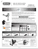 Helvex 210-WC-4,8 Installation Manual preview