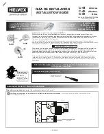 Preview for 1 page of Helvex Antares C-44 Installation Manual