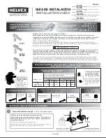 Предварительный просмотр 1 страницы Helvex E-931 Installation Manual