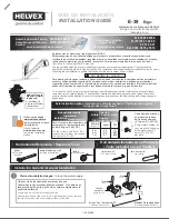 Helvex Ergo E-39 Installation Manual preview