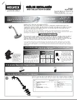 Helvex Explora H-201 Installation Manual preview