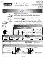 Helvex FC-110-32 Installation Manual предпросмотр