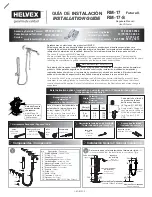 Preview for 1 page of Helvex Futura II RM-17 Installation Manual