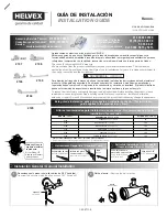 Preview for 1 page of Helvex Konos 2107 Installation Manual