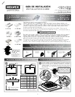 Helvex LV FUTURA1 Installation Manual preview