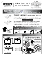 Preview for 1 page of Helvex LV LUCERNA 1 Installation Manual