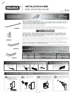 Helvex Maxima U20105 Installation Manual preview