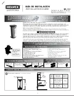 Helvex MB-1101 Installation Manual предпросмотр