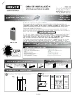 Helvex MB-1104-G Installation Manual предпросмотр