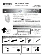 Helvex MG MOJAVE Installation Manual preview