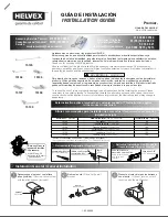 Helvex Premier 15105 Installation Manual preview