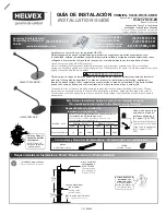 Helvex PREMIER H3005-TR035-EB Installation Manual preview