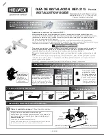 Предварительный просмотр 1 страницы Helvex Premier MEP-2115 Installation Manual