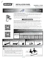 Preview for 1 page of Helvex SQUADRA UE-929 Installation Manual