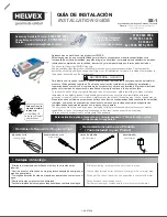 Preview for 1 page of Helvex SS-1 Installation Manual