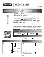 Preview for 1 page of Helvex UTR-038 Installation Manual