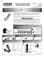 Helvex Vertika H-904 Installation Manual preview