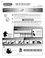 Preview for 1 page of Helvex WC AUSTRAL P Installation Manual