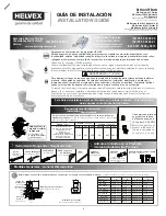 Helvex WC Austral Installation Manual preview