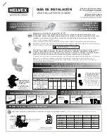 Helvex WC BOLMEN Installation Manual preview