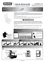 Helvex WC MIURA 16 TCC Installation Manual предпросмотр