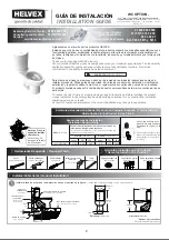 Helvex WC OPTION Installation Manual предпросмотр