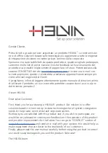 Preview for 2 page of HELVIA ESTRO 10P User Manual