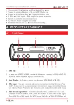 Preview for 7 page of HELVIA HCA-60 PLAY User Manual