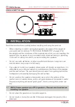 Предварительный просмотр 6 страницы HELVIA ONDA Series User Manual