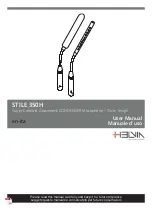 Предварительный просмотр 1 страницы HELVIA STILE 350H User Manual