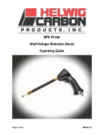 Предварительный просмотр 1 страницы HELWIG CARBON BPK Probe Operating Manual