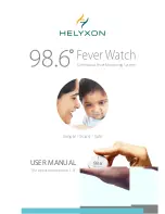 Helyxon 98.6 Fever Watch User Manual preview