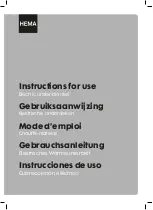 Hema 80.01.0050 Instructions For Use Manual preview