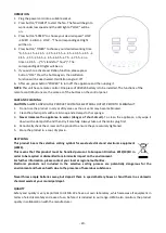 Предварительный просмотр 21 страницы Hema 80.06.0019 Instructions For Use Manual