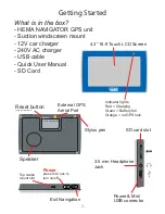 Preview for 2 page of Hema Navigator Quick User Manual