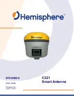 Hemisphere GPS C321 User Manual preview