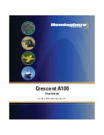 Hemisphere GPS Crescent A100 User Manual preview