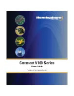 Hemisphere GPS Crescent V100 Series User Manual предпросмотр