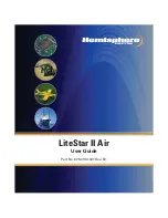 Hemisphere GPS LiteStar II Air User Manual preview