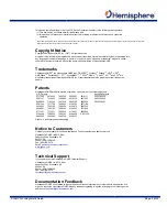 Preview for 2 page of Hemisphere GPS P306 Integrator Manual